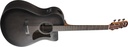 Ibanez Advanced Auditorium 6-String Acoustic-Electric Guitar (Transparent Charcoal Burst Low Gloss)