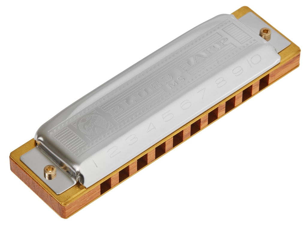 HOHNER Harmonica, Blues Harp MS, C/D/E/G/A, 5er Pack