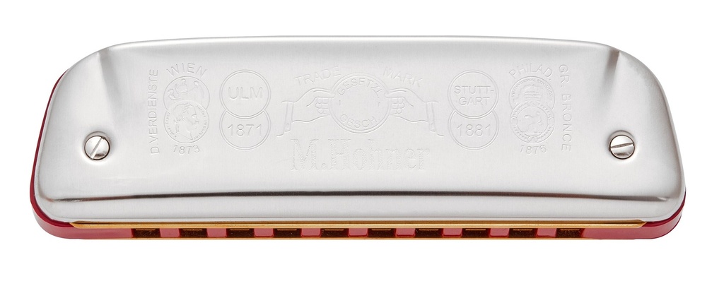 HOHNER Harmonica, Golden Melody Progressive, D