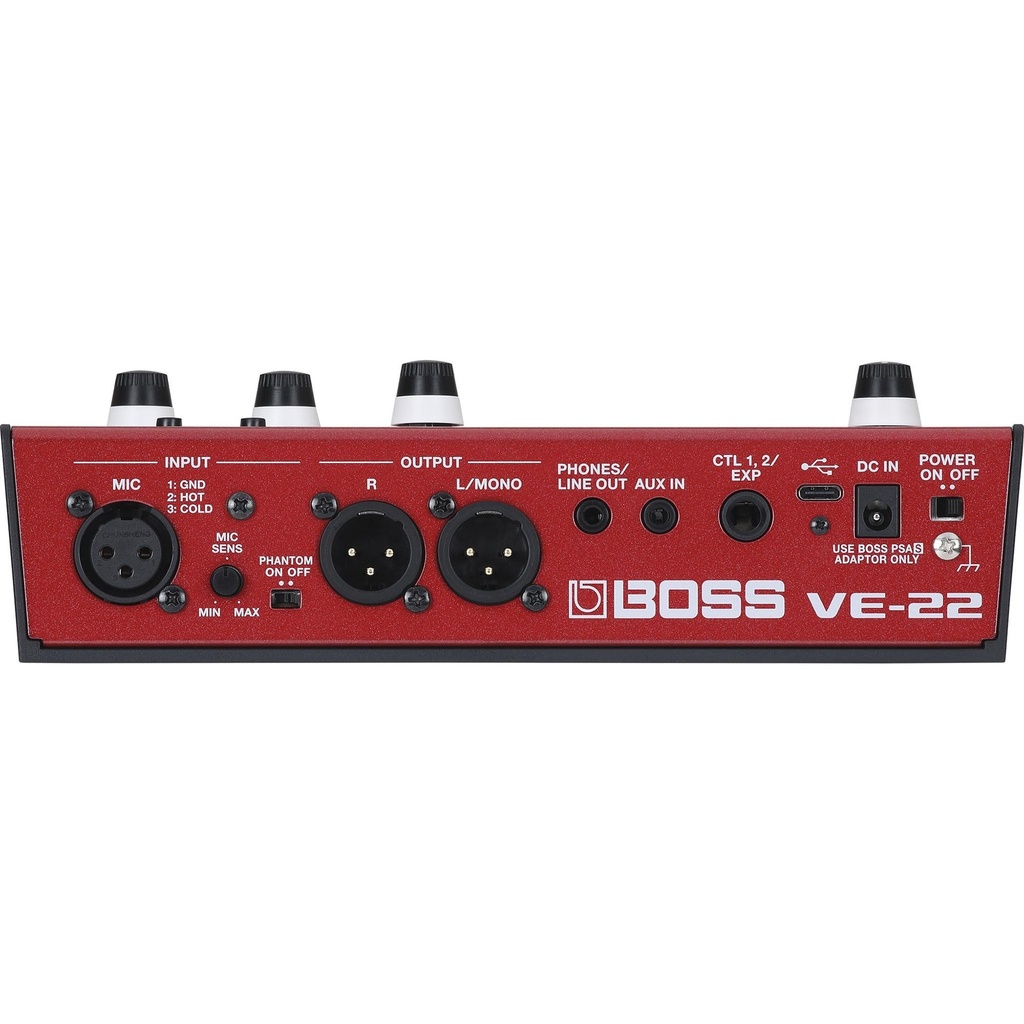 Boss VE-22 Vocal Effects and Looper Pedal
