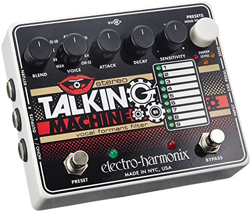 Electro-Harmonix Stereo Talking Machine Guitar Effect Pedal