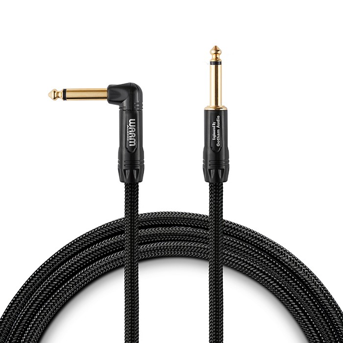 Warm Audio - Premier Series - 1 End Rgt-Angle Instrument Cable 10' (3.0 m)