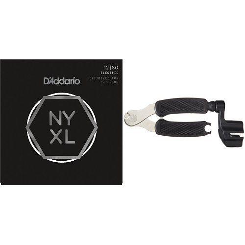 D Addario NYXL1260 Nickel Wound Electric Guitar Strings  Extra Heavy  12-60