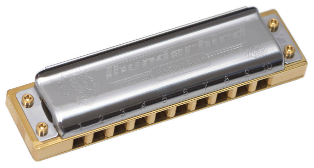 HOHNER Mondharmonica, Marine Band – Thunderbird, A-laag