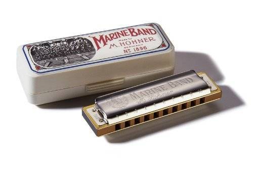 HOHNER Mondharmonica, Marine Band 24, D, low