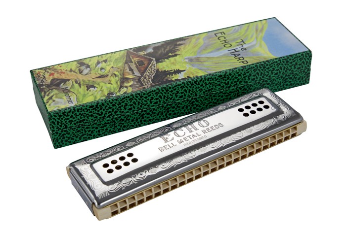 HOHNER Mondharmonica, Echo Harp Wender 96, C/G