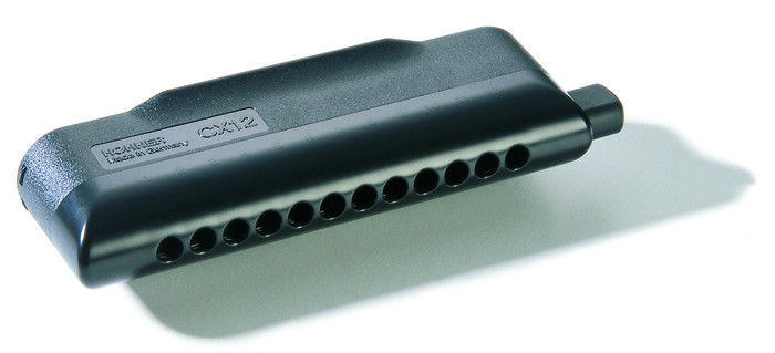 HOHNER Mondharmonica, CX-12, Zwart, G