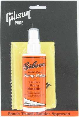 GIBSON - Standard Polish Cloth and Pump Polish Combo