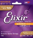 Elixir Polyweb Phosphor Bronze HD Light Gauge Acoustic Strings