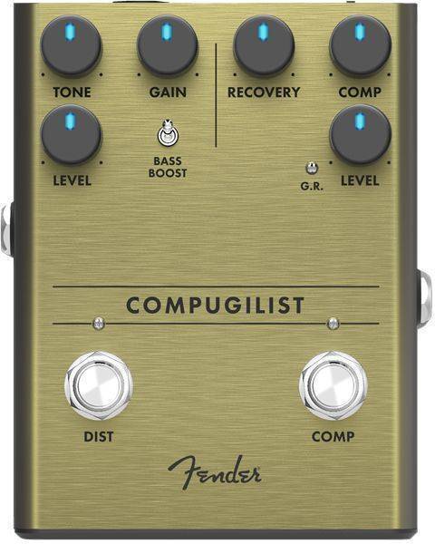 Fender - Compugilist Compressor/Distortion Guitar Effects Pedal