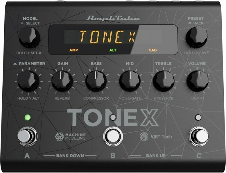 IK Multimedia TONEX Pedal AmpliTube Modeling Pedal