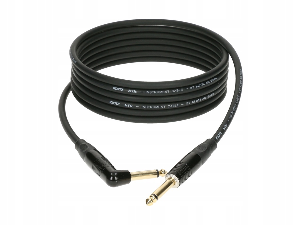 Klotz - KIK pro instrument cable with metal jack - 6M