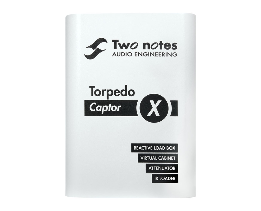 Two Notes - Torpedo CaptorX Att/DI/IR Load Box 8 Ohm