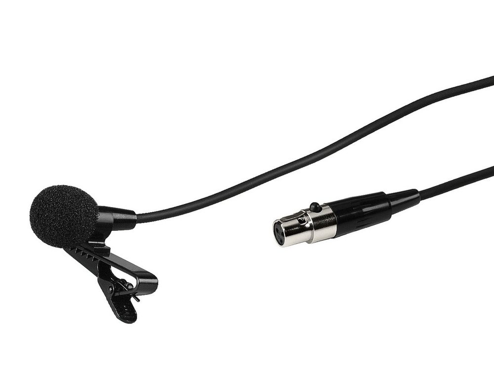 Monacor - IMG Stageline ECM-300L Electret Tie Clip Microphone