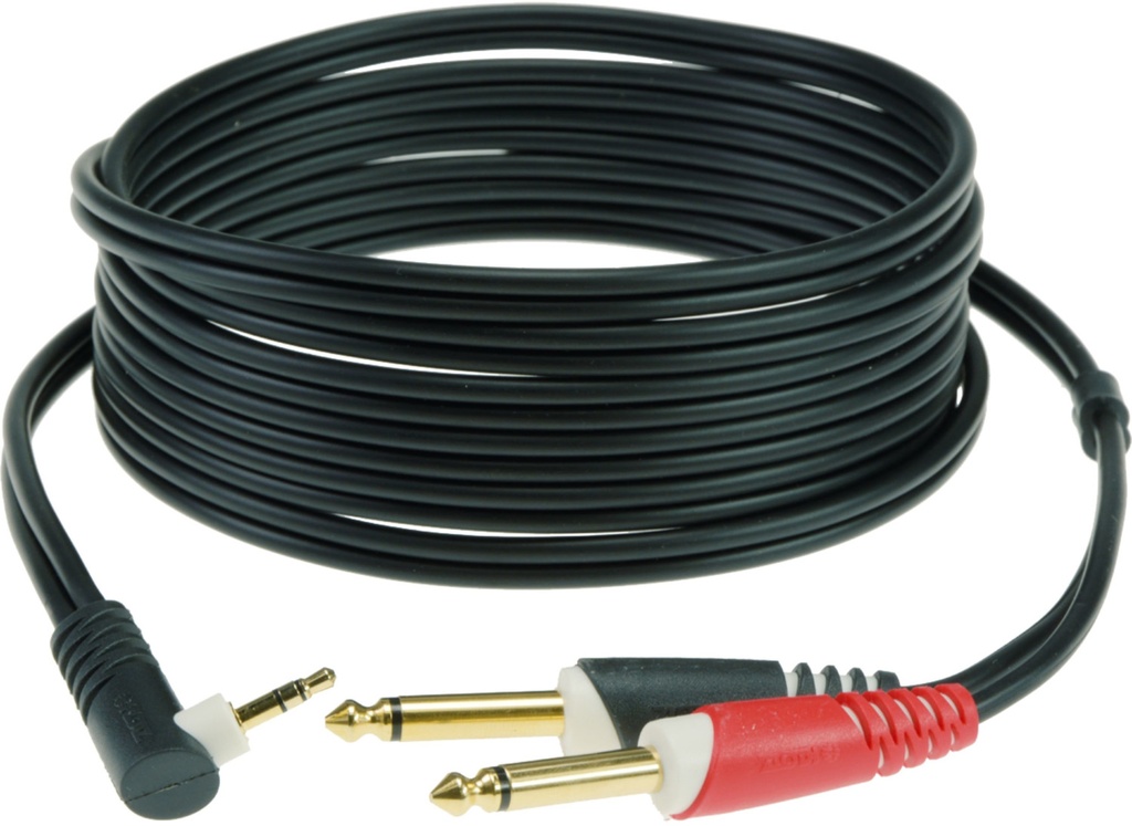 Klotz - AY5A0100 - Y-Adapterkabel 1m 3,5mm 