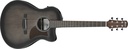Ibanez - Advanced Auditorium 6-String Acoustic-Electric Guitar (Transparent Charcoal Burst Low Gloss)