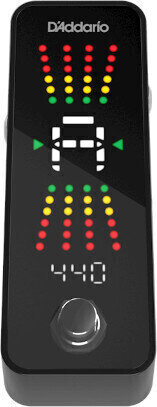 D'Addario - Chromatic Pedal Tuner Plus - CHROMATIC + TRUE BYPASS 