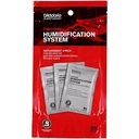 D'Addario - Humidipak Two-Way Humidity Control System Replacement Packets for Guitars (3-Pack)