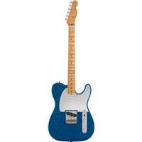 [0140262326] Fender - J Mascis Telecaster Electric Guitar (Bottle Rocket Blue Flake)