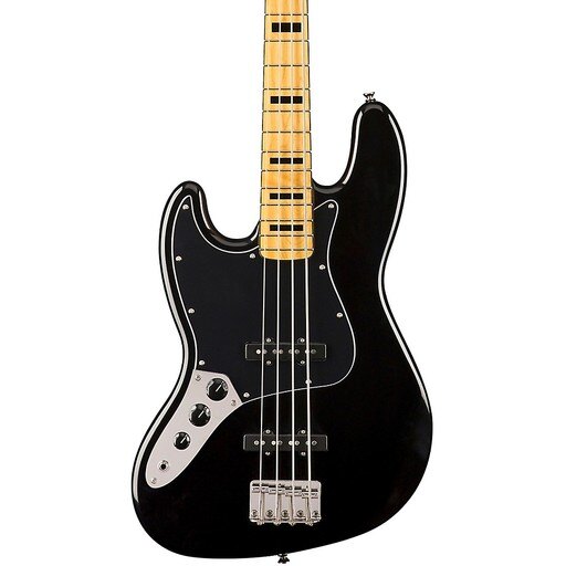 [0374545506] Squier - Classic Vibe '70s Jazz Bass Left-Handed - Maple,Black