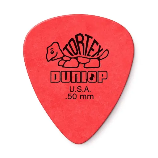 [418p50]  Dunlop - TORTEX® STANDARD PICK .50MM 