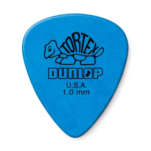 [418p100]  Dunlop - TORTEX® STANDARD PICK 1.0MM