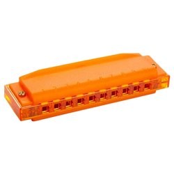 HOHNER Harmonica, Translucent Harp, C, oranje