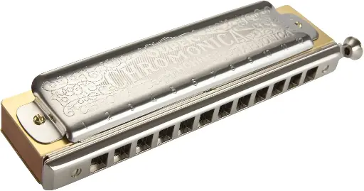HOHNER Mondharmonica, Chromonica 48, C-tenor, kleine doos
