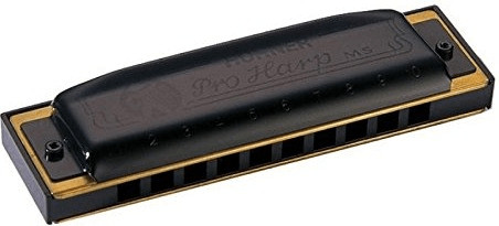 HOHNER Mondharmonica, Pro Harp MS, F