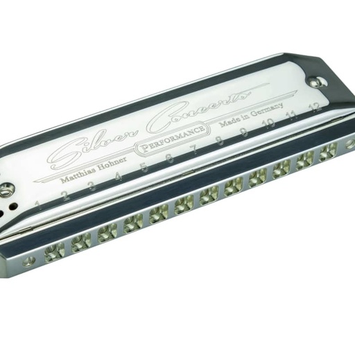 HOHNER Mondharmonica, Silver Concerto, C