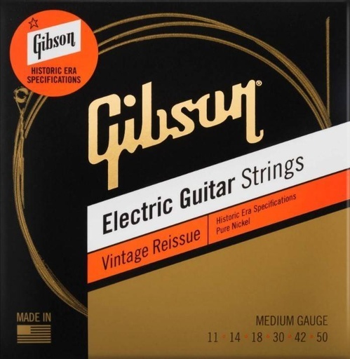 [SEG-HVR11] GIBSON - Electric Guitar Strings 11 - 50