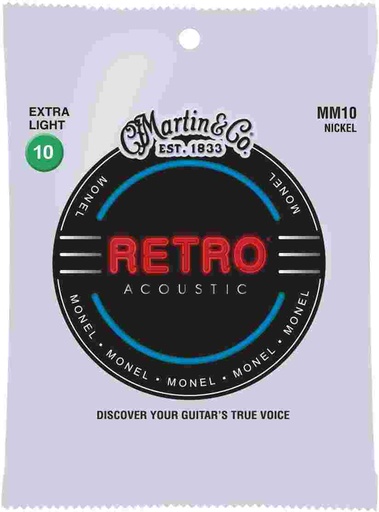 [CMA MM10X] MARTIN - MM10X - Folksnaren - Retro Extra Light - 0.10
