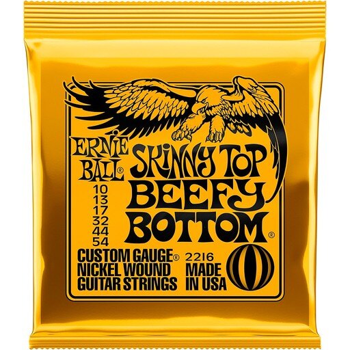 [CEB 2216] Ernie Ball Skinny Top Beefy Bottom Slinky Nickel Wound Electric Guitar Strings - 10-54 Gauge