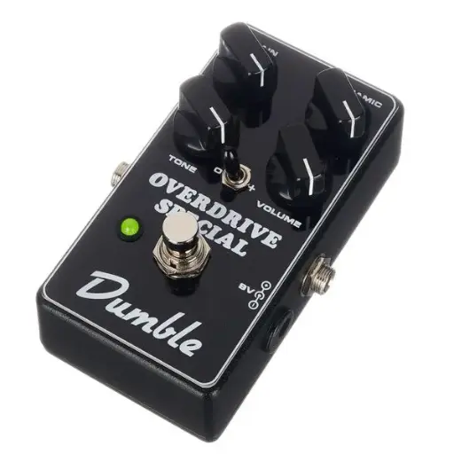 [BPC-D-BF-ODS-P] British Pedal Company Silverface Overdrive Pedal bLACKFACE