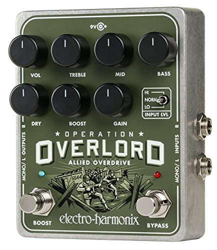 [OVERLORD] Electro-Harmonix Operation Overlord Allied Overdrive Effect Pedal