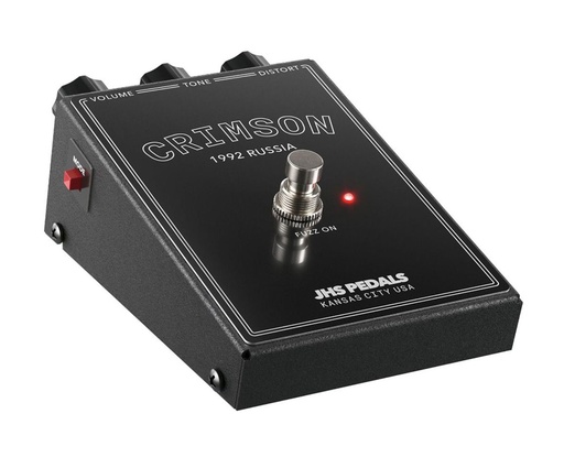 [CRIMSONFUZZ] JHS Pedals Crimson 1992 Russia Fuzz Guitar Effects Pedal Black