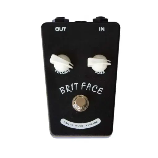 [BPC-CS-DBF-B] British Pedal Company - Brit Face Fuzz - Black Ltd