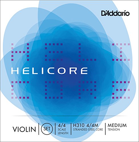 [H31244M] D Addario Helicore Violin - A-String  Medium Tension 