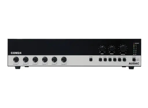[Audac COM 24 MK 2] Audac COM 24 MK 2 Mixversterker 100 Volt