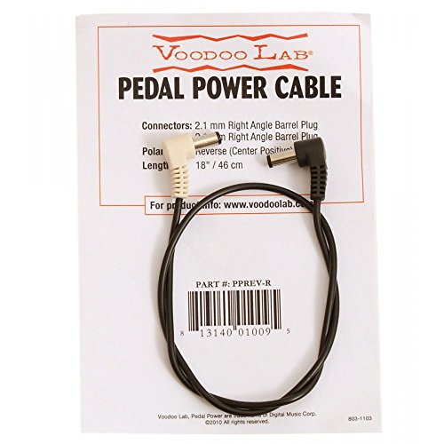 [PPREV] Voodoo Lab 2.1mm Reverse Polarity Barrel Cable - 18 Ang Rev