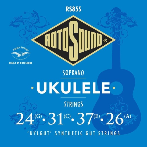 2019 Rotosound RS85S AQUILA Nylgut Synthetic Gut Soprano Ukule...