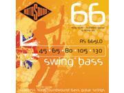 [RS665LD] Rotosound - RS665LD Swing Bass 66 Stainless Steel Roundwound Bass Guitar Strings - .045-.130 Standard Long Scale 5-string