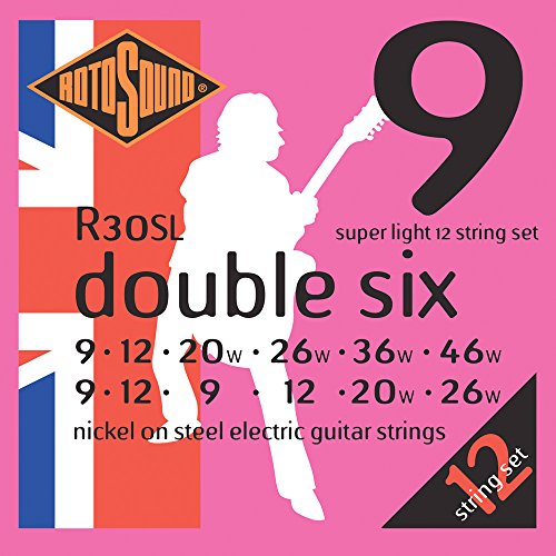 [R30SL] Rotosound - Roto string set electric 12 nickel wound 9-46
