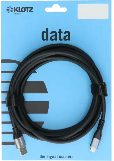 [USB-AC-2.0] KLOTZ - USB 3.1 super speed cable USB A - USB C