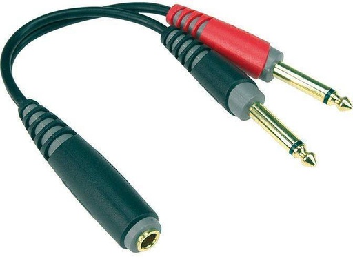 [AYS-5] Klotz - AYS-5 - TRS socket 6.3 mm - 2 x TS 6.3 mm