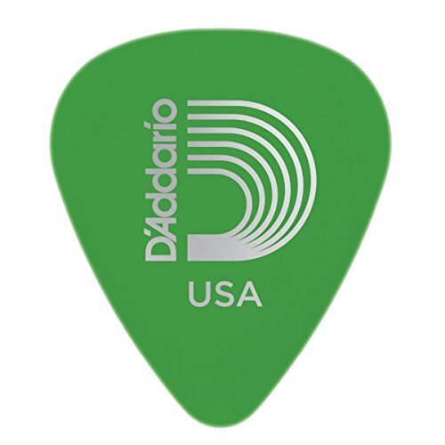 [1DGN4-10] D'Addario - Planet Waves Duralin Guitar Picks Medium 0.85mm Green 10 Pack 1DGN4-10